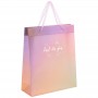 Пакет пластиковый подарочный 32x27x8.5см, Just for you-3 (Axent)