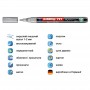 Маркер Paint e-791 1-2 мм круглый серебряный (edding)