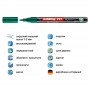 Маркер Paint e-791 1-2 мм круглый зелёный (edding)
