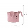 Корзина для хранения 3100 Lovely Rabbit 20х16 см, плюшевая (Kite)