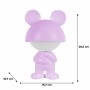 Светильник-ночник LED с аккумулятором Dreamy Mouse, фиолетов (Kite)