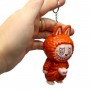 Игрушка-брелок "Лабубу/LABUBU", меняет лицо (КОРИЧНЕВЫЙ) (MiC)