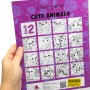 Розфарбовка,210х297 мм (CUTE ANIMALS 2) (Art studio of Happiness)