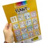 Розфарбовка,210х297 мм, (FUNNY UNICORN 1) (Art studio of Happiness)