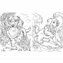 Велика книга розмальовок : Коти та собаки (укр) (Ранок)