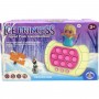 Електронна гра "Finger Press Pop-It Console. Крижане серце. Ельза" (фігурка героя, 4 режими, англ) (MiC)