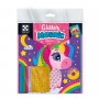 Набор для творчества с блестящей мозаикой «Единорог и мороженое» (Vladi Toys)
