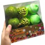 Новогодние украшения, шарики, 18 штук, диаметр 5,5 см, в коробке (MiC)