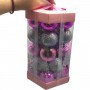 Новогодние украшения, 35 штук, шарики, D=5 см, в слюде (MiC)