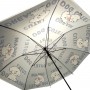 Зонтик-трость, полуавтомат, длина: 77 см, диаметр купола - 65 см (ЖЕЛТЫЙ) (MiC)