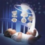 INFANTINO Мобиль музыкальный с проектором 3 в 1, серый (Infantino)