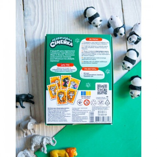 Настольная игра "Необычная семейка" (укр) (Ранок) Настольная игра "Необычная семейка" (укр) (Ранок)