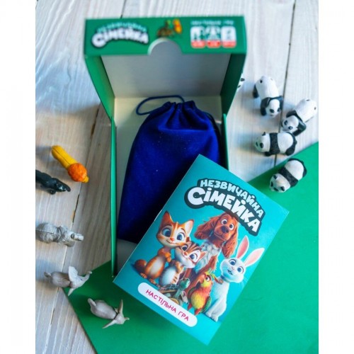 Настольная игра "Необычная семейка" (укр) (Ранок) Настольная игра "Необычная семейка" (укр) (Ранок)