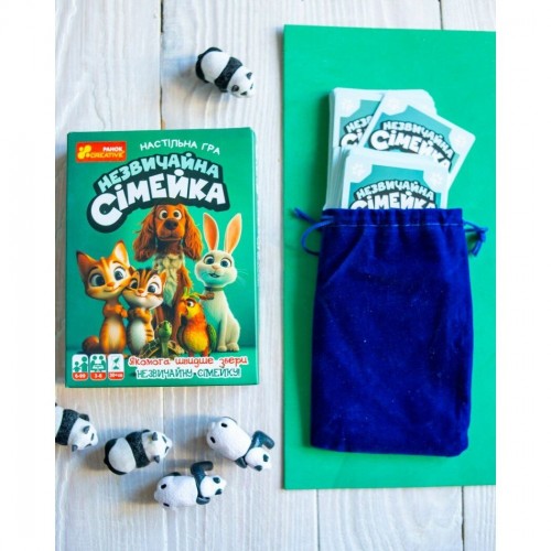 Настольная игра "Необычная семейка" (укр) (Ранок) Настольная игра "Необычная семейка" (укр) (Ранок)