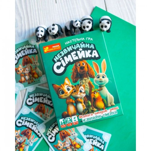 Настольная игра "Необычная семейка" (укр) (Ранок) Настольная игра "Необычная семейка" (укр) (Ранок)