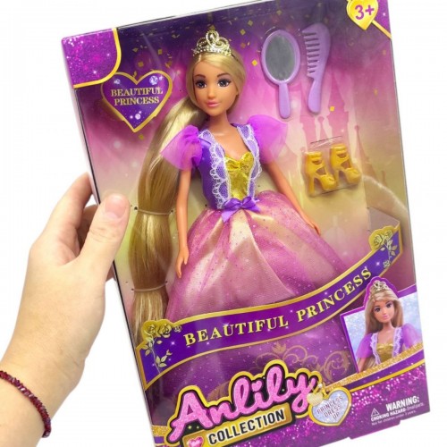 Лялька. висота 30 см, рухомі кінцівки, аксесуари, знімний одяг, в коробці (MiC) Лялька. висота 30 см, рухомі кінцівки, аксесуари, знімний одяг, в коробці (MiC)