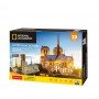 Cubic Fun Тривимірна головоломка-конструктор National Geographic Нотр-Дам-де-Парі (Cubic Fun)