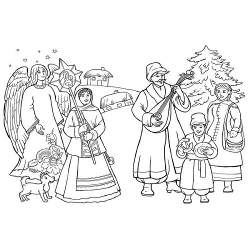 Большая книга раскрасок: Зимние праздники (Ранок) Большая книга раскрасок: Зимние праздники (Ранок)