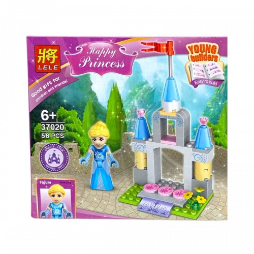 Конструктор "Happy Princess", 73 дет (микс видов) (LELE) Конструктор "Happy Princess", 73 дет (микс видов) (LELE)