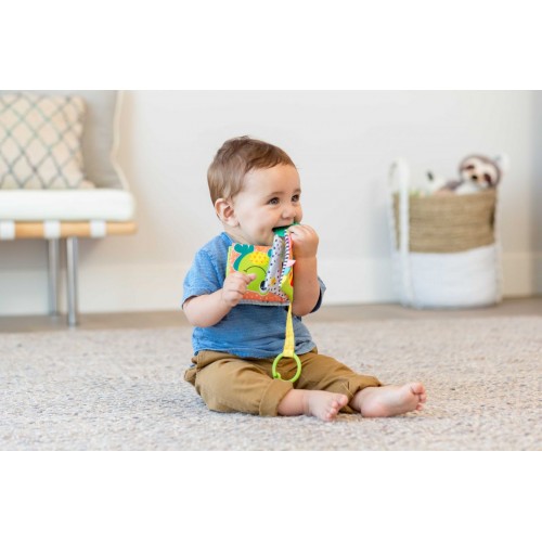 INFANTINO Навесная книга с прорезывателем Животные (Infantino) INFANTINO Навесная книга с прорезывателем Животные (Infantino)