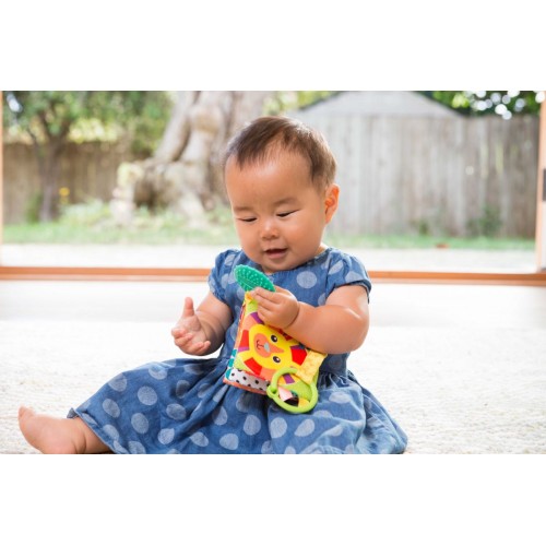 INFANTINO Навесная книга с прорезывателем Животные (Infantino) INFANTINO Навесная книга с прорезывателем Животные (Infantino)