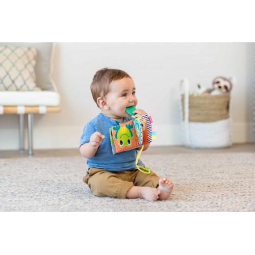 INFANTINO Навесная книга с прорезывателем Животные (Infantino) INFANTINO Навесная книга с прорезывателем Животные (Infantino)