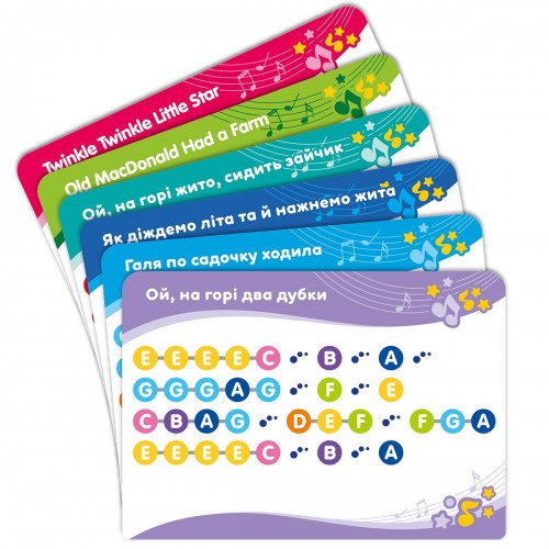 Пианино Kiddi Smart – Цветные нотки (свет) (KIDDI SMART) Пианино Kiddi Smart – Цветные нотки (свет) (KIDDI SMART)