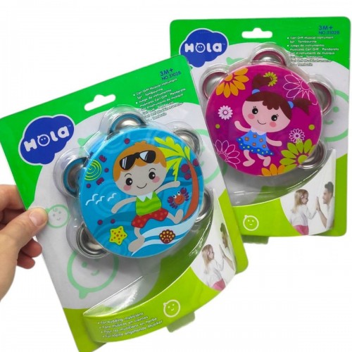 Бубон дитячий, синій (HOLA) Бубон дитячий, синій (HOLA)