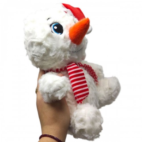 М'яка іграшка "Сніговик новорічний" 26 см (Копиця) М'яка іграшка "Сніговик новорічний" 26 см (Копиця)