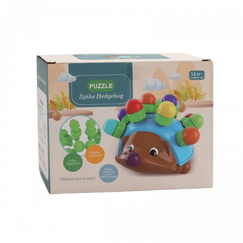 Логический еж 12 иголочек, цифры, в коробке (MiC) Логический еж 12 иголочек, цифры, в коробке (MiC)