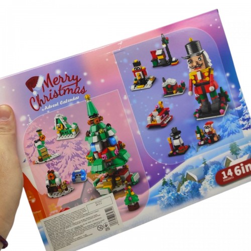 Адвент-календарь 583 деталей, в коробке (MiC) Адвент-календарь 583 деталей, в коробке (MiC)