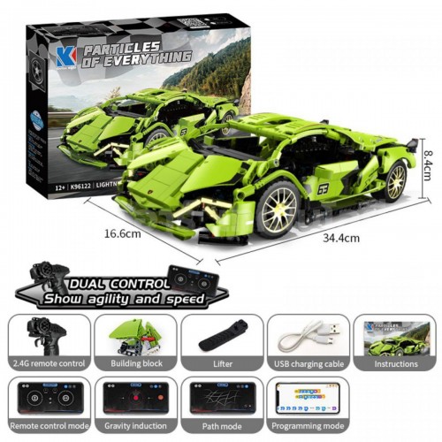 Конструктор на радиоуправлении LAMBO (KeeYee World) Конструктор на радиоуправлении LAMBO (KeeYee World)