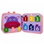 Мʼяка книжка-бізіборд (фетр, пальчикові ігри, цифри, сортер по кольорах, пискавка, елементи на липучках та кнопках) (MiC)