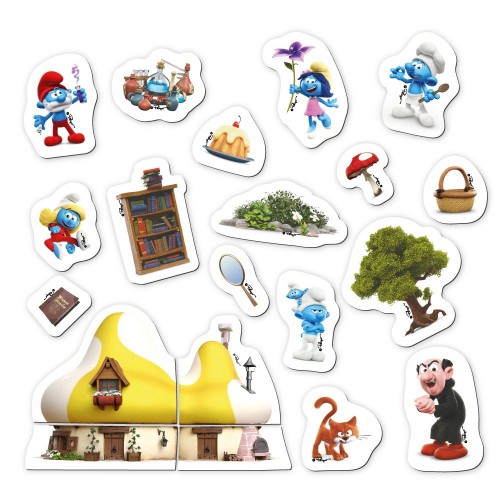 Магнітна гра "Дім Мрії. The Smurfs Їдальня Шефа" (Dodo)