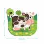 Пазл 4в1 "Baby puzzle. День на фермі" (Dodo)