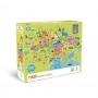 Пазл «Карта Украины» 100 элементов (Dodo)