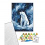 Картина за номерами "Полярний ведмідь" 30х40 см (art craft)