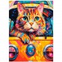 Пазли "Подорож на котячому автобусі" 100 елементів (Castorland)