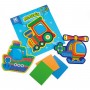 Набір для творчості (мʼяка мозаїка) "Транспорт" (MiC)