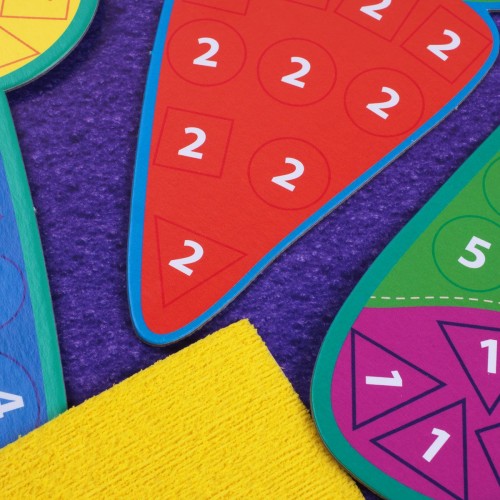 Набір для творчості з плюшевою мозаїкою "Зайченя та Лисиця" (Vladi Toys)