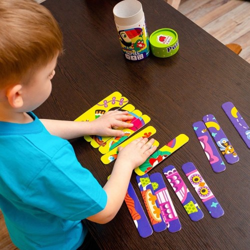 Игра настольная "Пазлы палочки: Птички" (Vladi Toys)
