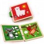 Деревʼяна іграшка "Деревʼяна книга. Зоопарк" (Vladi Toys)