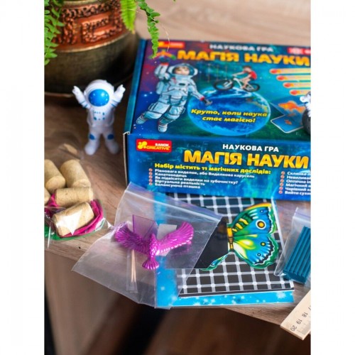 Научная игра "Магия науки. Физика" укр (Ранок)