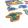 Набір магнітів з дошкою "Dinosaurs" (Vladi Toys)