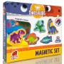 Набір магнітів з дошкою "Dinosaurs" (Vladi Toys)