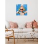 Картина за номерами - "ЇЇ літній біт" ©Mariia Kotiuzhynska, 50х50см (Ideyka)