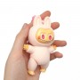 Вельветова іграшка лялька "LABUBU/Лабубу", рухаюча голова ручки ніжки в коробці 16 см (MiC)