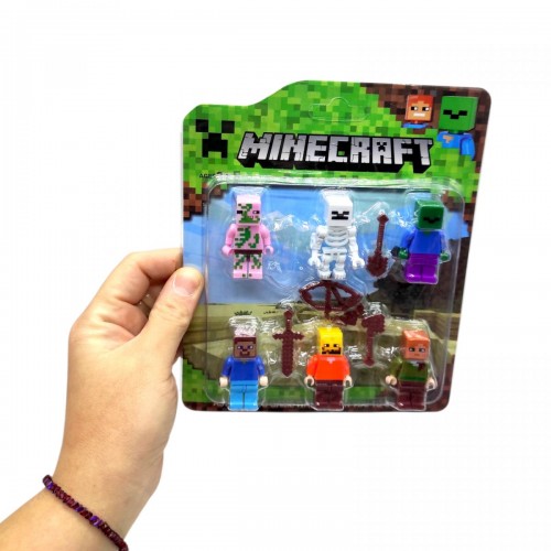 Фігурки 6 героїв, планш. 16*19см (MiC)