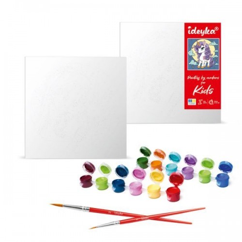 Картина по номерам - "Веселое купание" ©tanya_bonya, 25х25см (Ideyka)