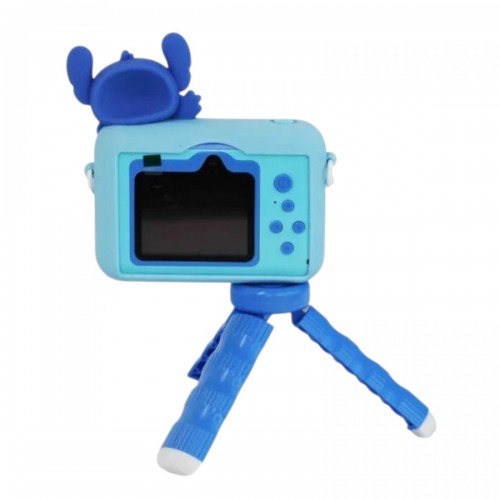 Фотоапарат роз’єм Type C, слот для TF карти, фронтальна та основна камери, звуки, ігри, чохол, штатив, у валізі (MiC)